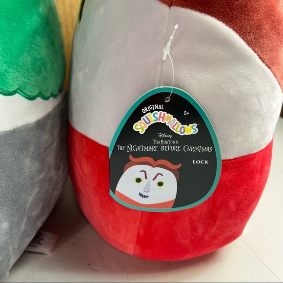 Nightmare Before Christmas Squishmallow Lot - Lock, Shock and Barrel New - Picture 5 of 10